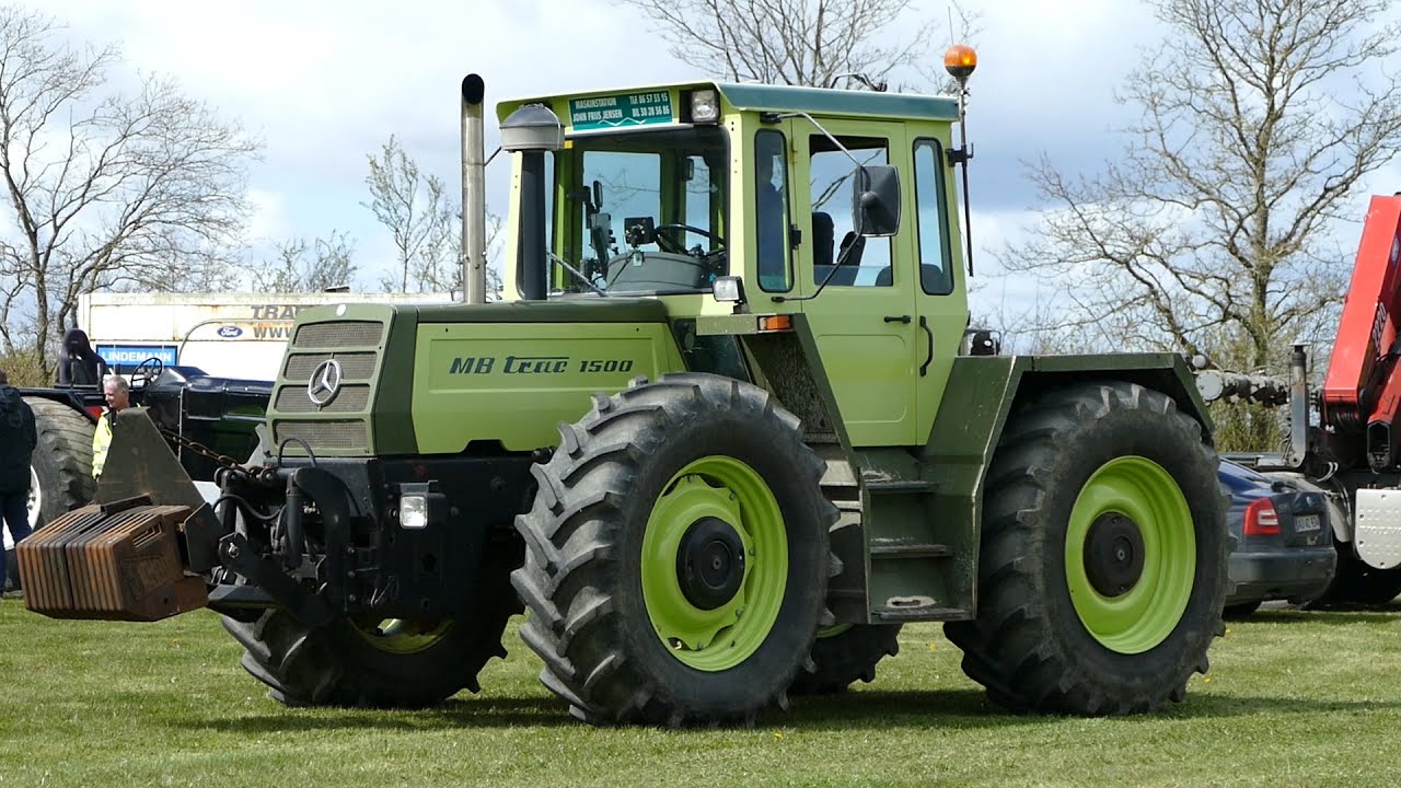 Mercedes-Benz MB Trac 1500 getting the job done at the Pulling Arena | Tractor Pulling Denmark