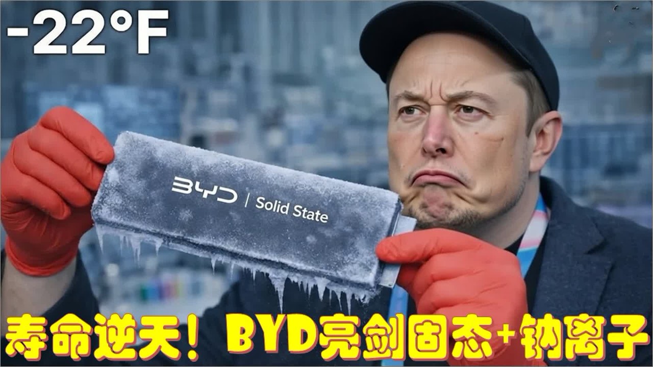 马斯克噩梦来袭！比亚迪连发两款电池“杀手锏”，价格战一触即发