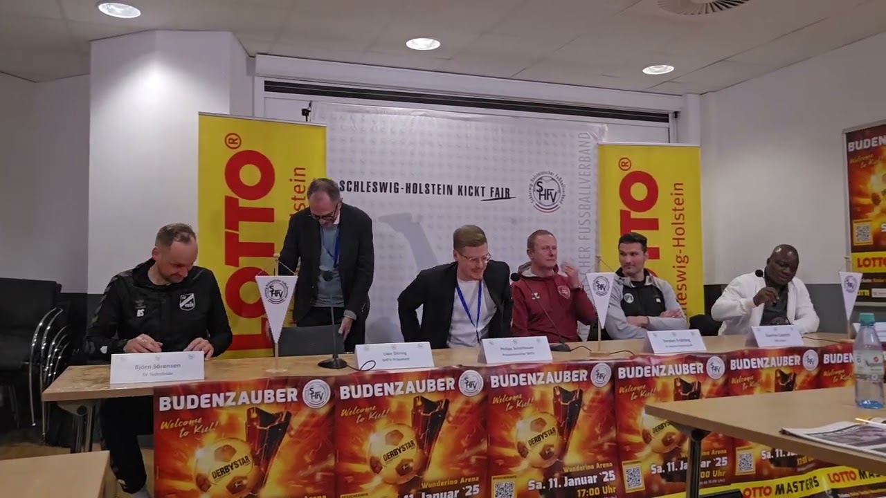 Pressekonferenz nach dem 25. Lotto-Masters | 11.01.2025
