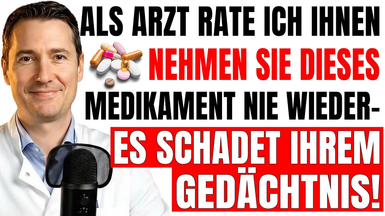 Nehmen Sie dieses Medikament niemals nach 60 ein – es tötet Ihr Gedächtnis | senioren gesundheit