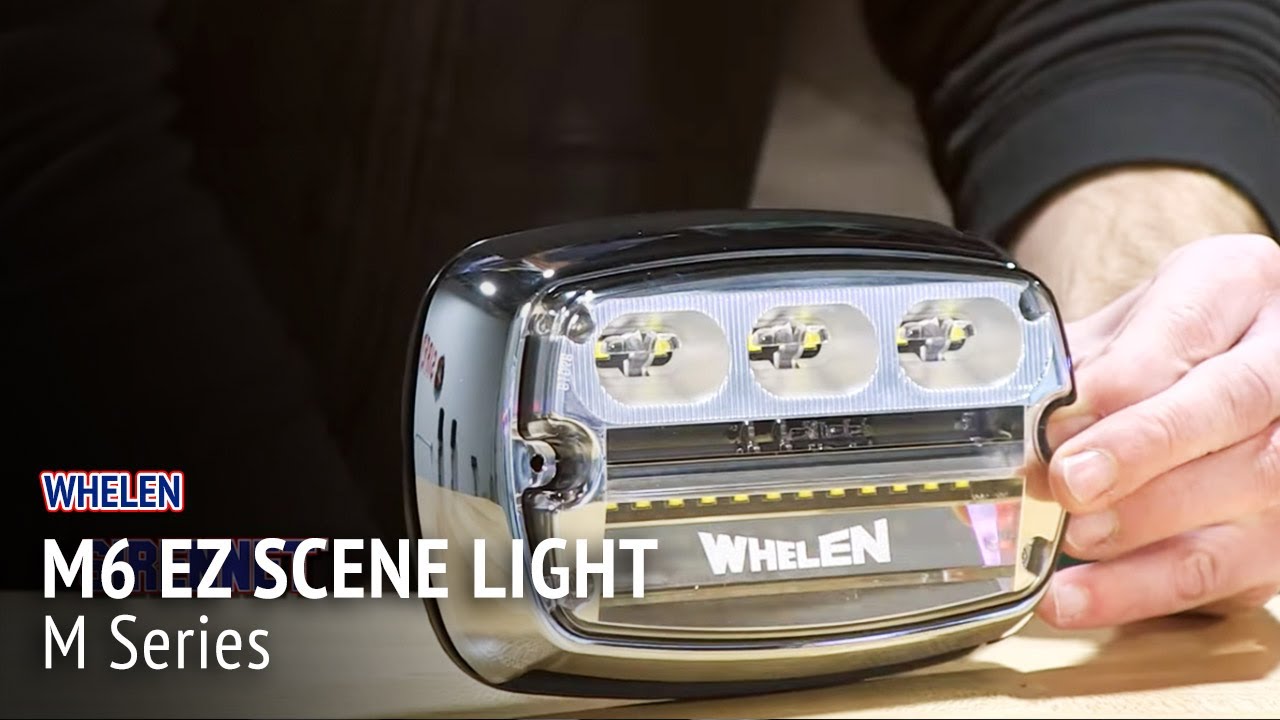 Whelen M6 EZ Scene Light Part# M62SLC and M62SLB