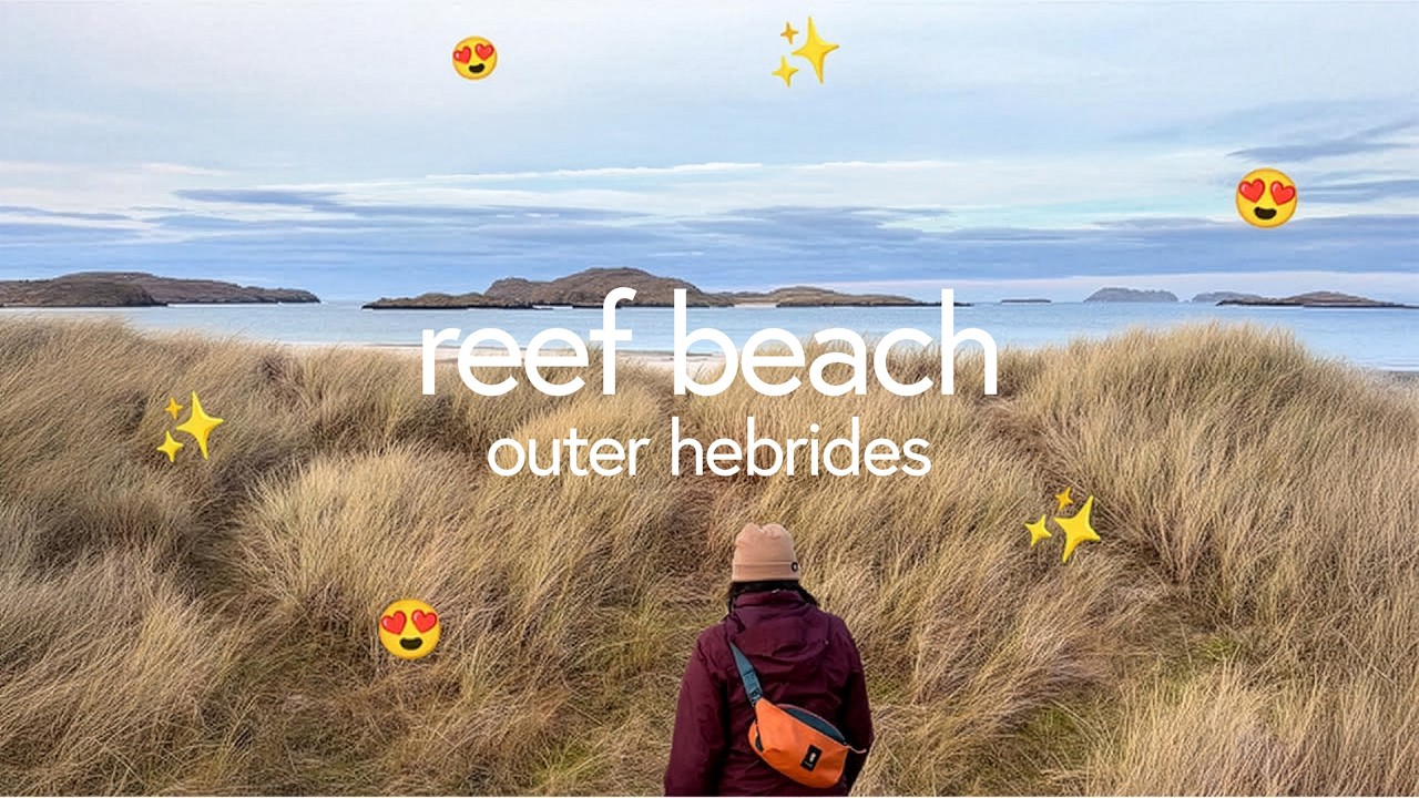 Bagpipes on Reef Beach in the Outer Hebrides | Isle of Lewis
