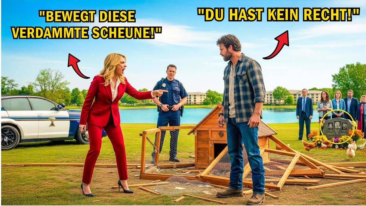 HOA legte meine Scheune in Trümmer – ich ließ ihren Luxussee mit einem Ventildreh verschwinden