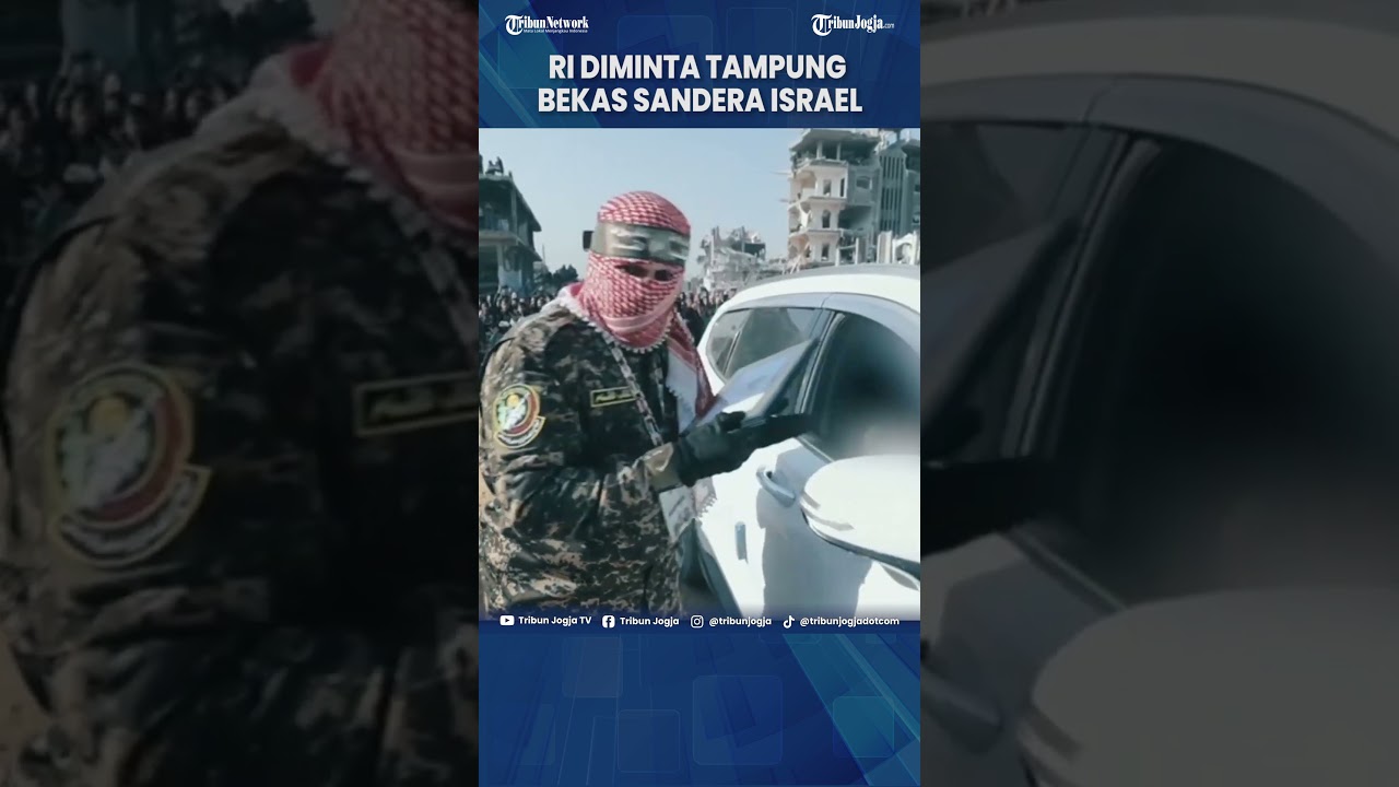 HAMAS MELOBI INDONESIA UNTUK TAMPUNG WARGA PALESTINA SEUSAI DITAHAN ISRAEL #Shorts