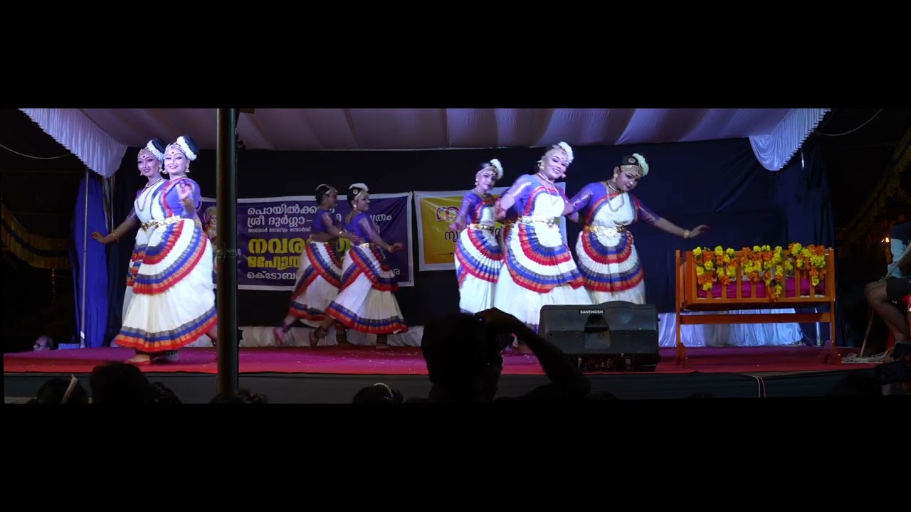 Ninnal Udikkunnu - Mohiniyattam -Sree Poyilkave Durgadevi temple Navaratri uthsavam 2023