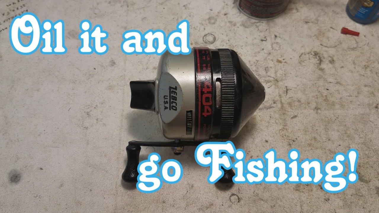 Zebco 404: How to Service a Fishing Reel