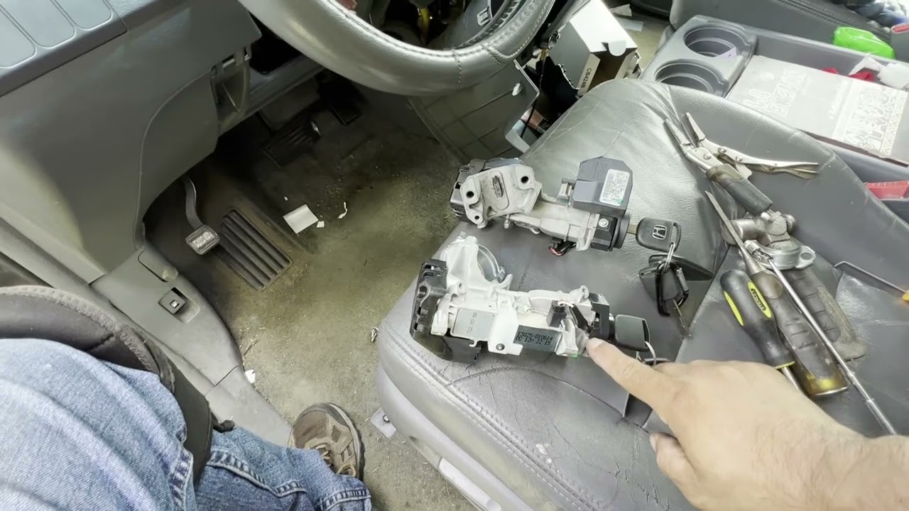 2006 honda odyssey 3.5L ,problemas con la llave
