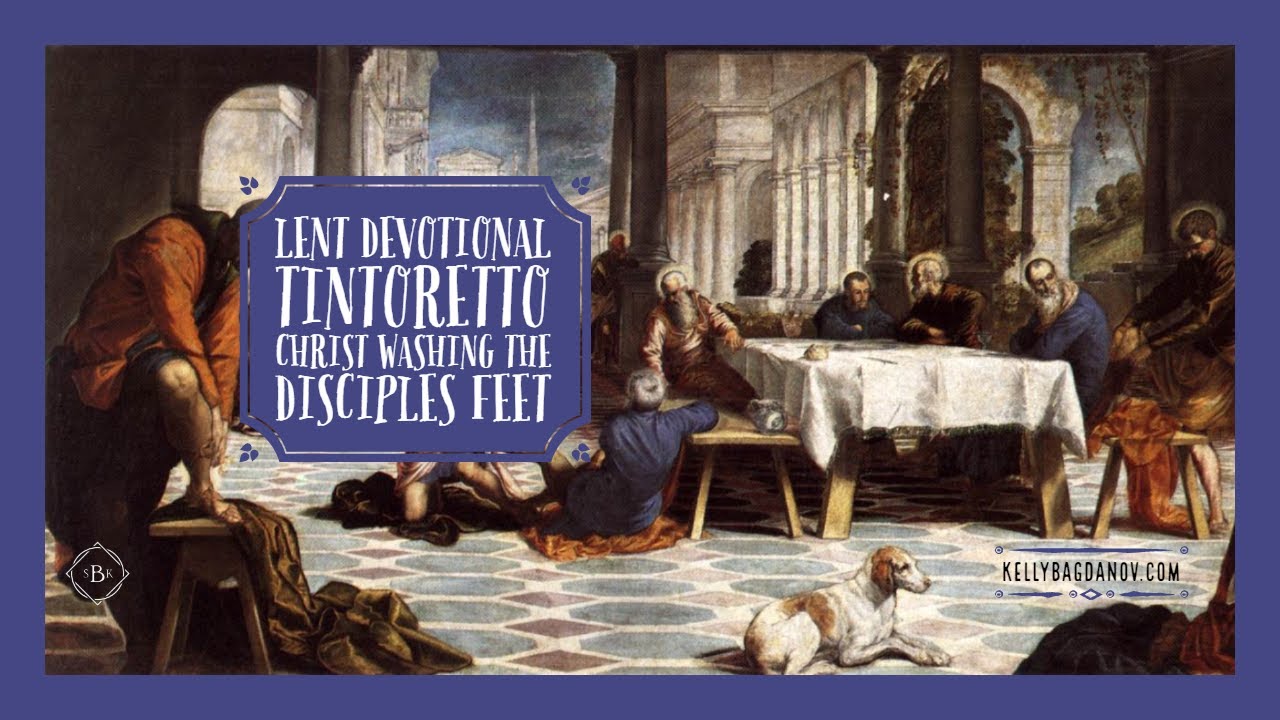 Tintoretto - Christ Washing the Disciples Feet (Devotional)