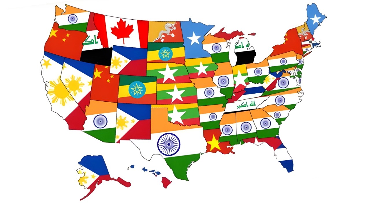 Estados Unidos en 25 MAPAS: inmigrantes, armas y secretos ocultos
