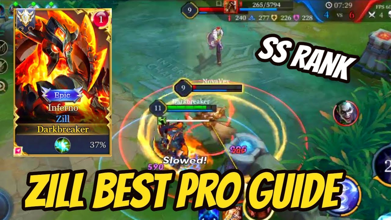 HOW TO PLAY ZILL PRO GUIDE | AoV | 傳說對決 | RoV | Liên Quân Mobile | 펜타스톰