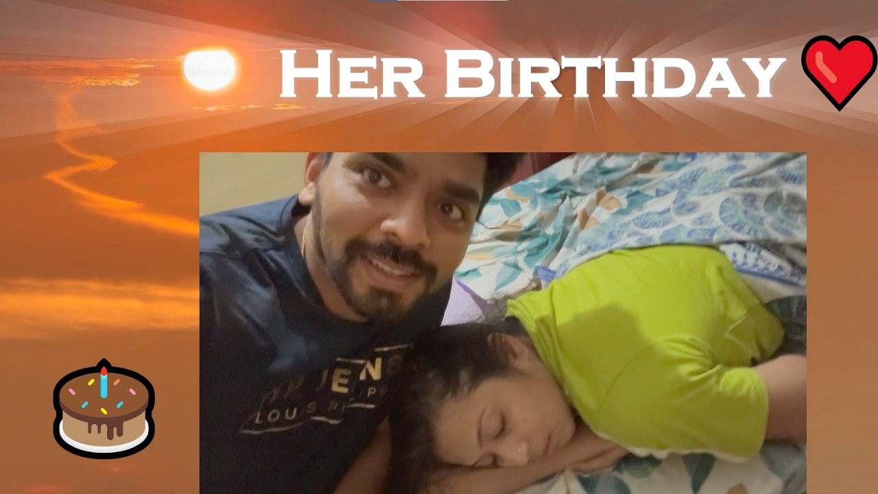 ഒരു Special Sunday ❤️ Couple Birthday Vlog in Kerala | Beach Surprise 🌅🎂