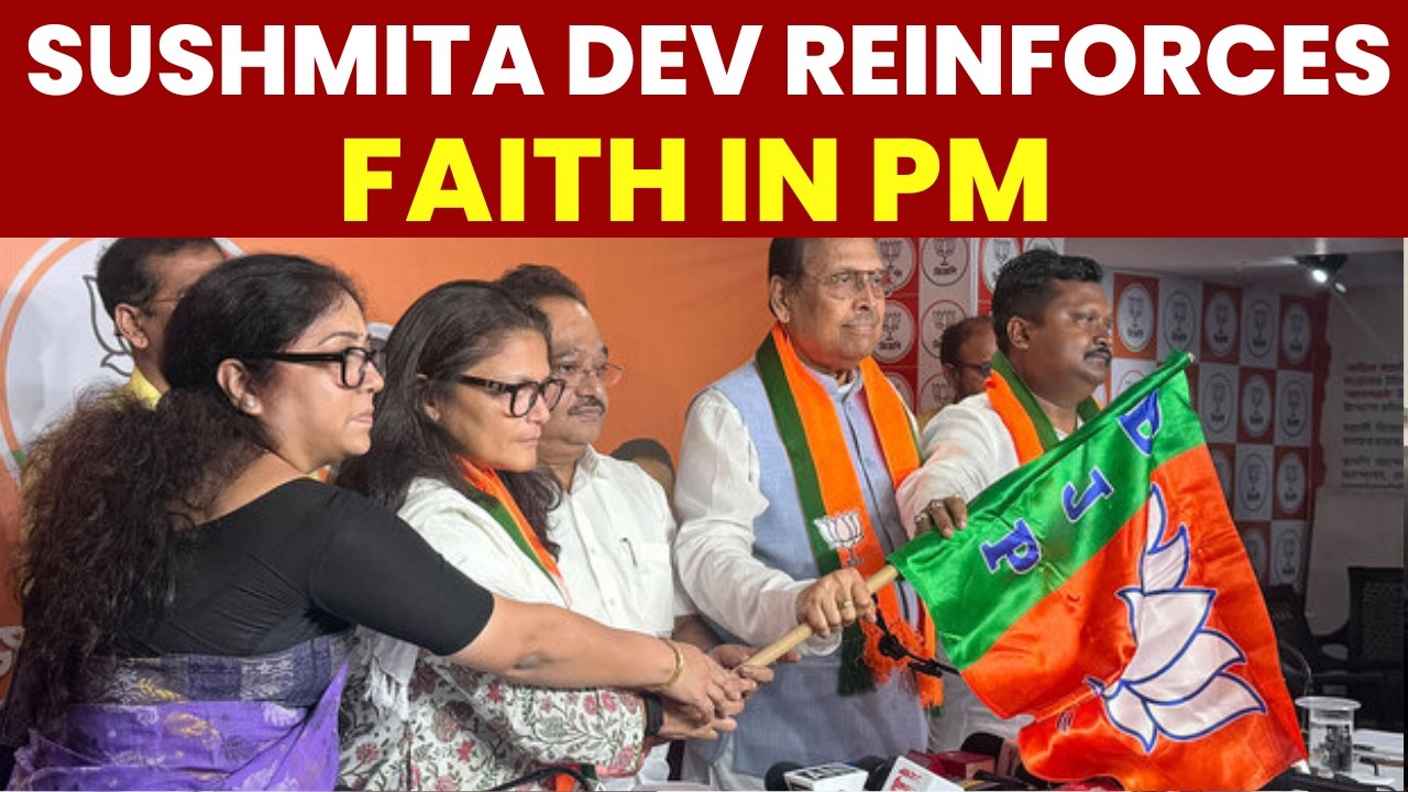 Former TMC MP Sushmita Dev Join BJP, Named Rajya Sabha Candidates To Boost NDA's Upper House Push