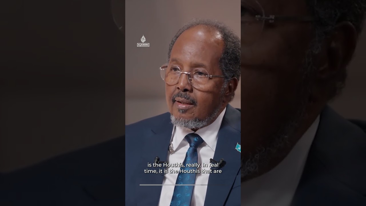 Somalia President: Houthis &lsquo;not in a position&rsquo; to bring Yemen peace | AJ #shorts