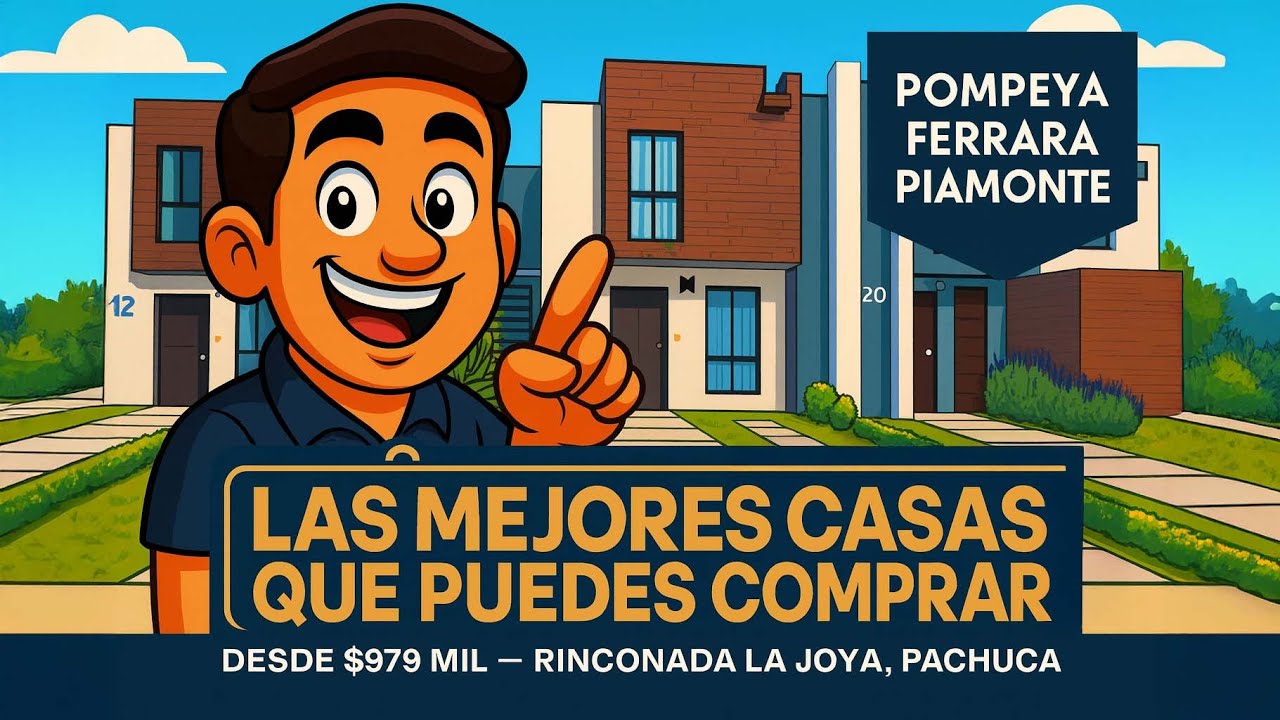 Las mejores casas que puedes comprar hoy en Pachuca,  Mineral de la reforma 2025 : desde $979,000 🏡