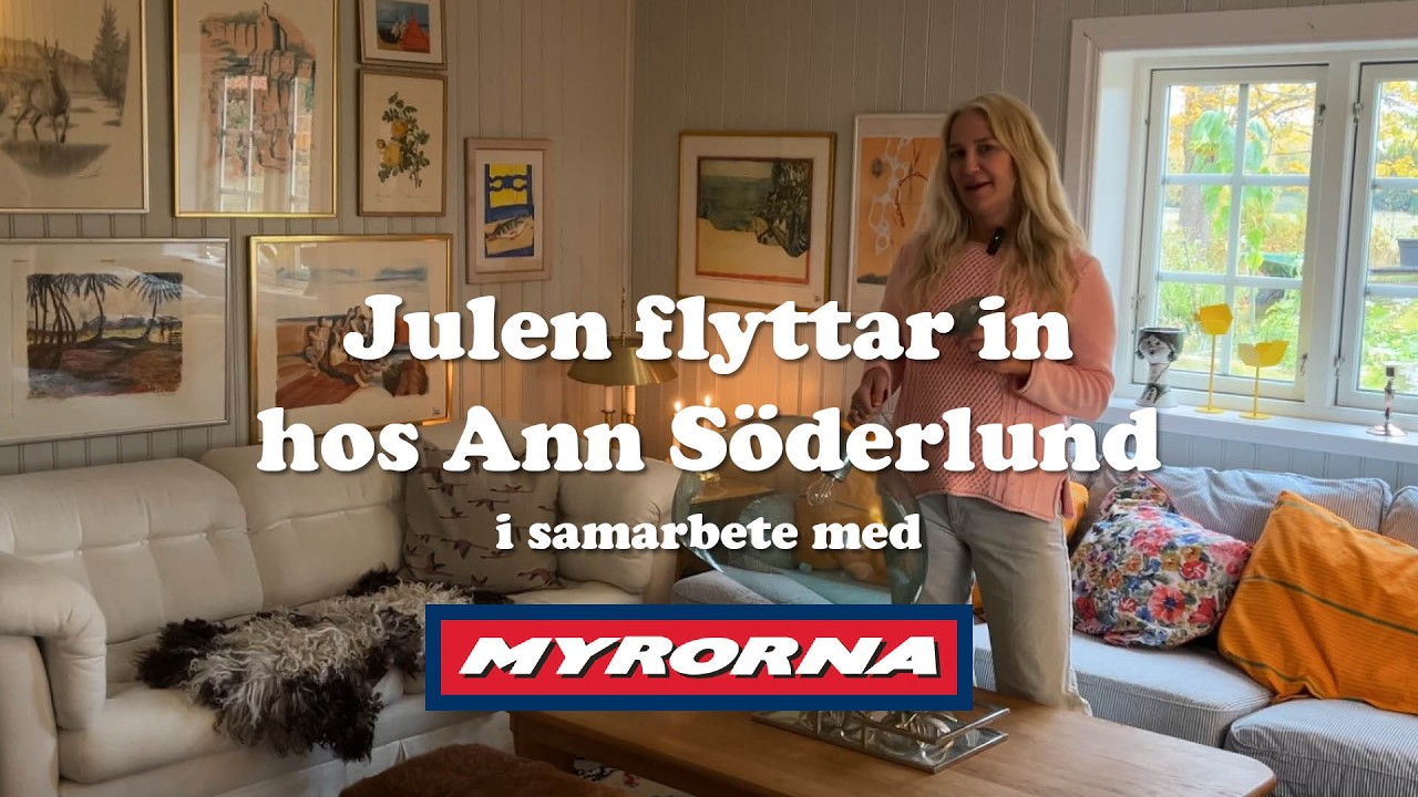 Hur går det med Ann Söderlunds inredning till huset?