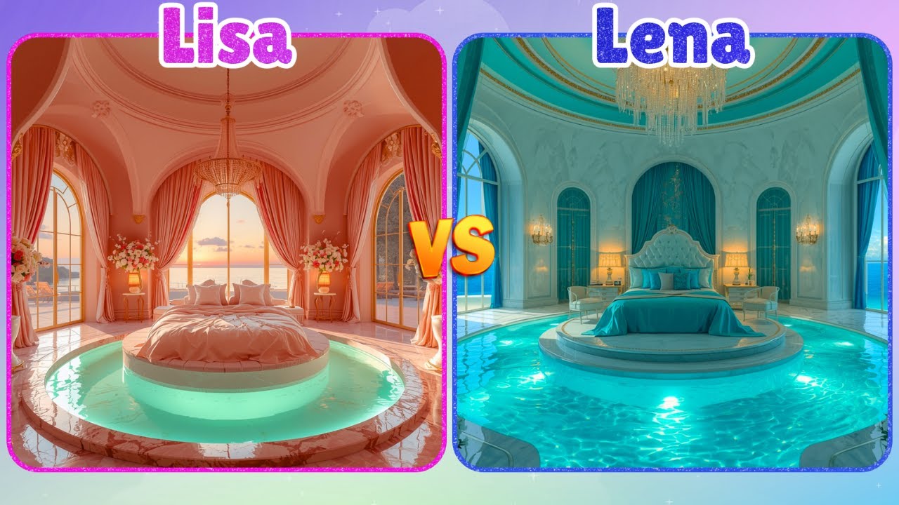 Lisa or Lena Challenge: Which Bedroom Is Perfect for You? 🌟