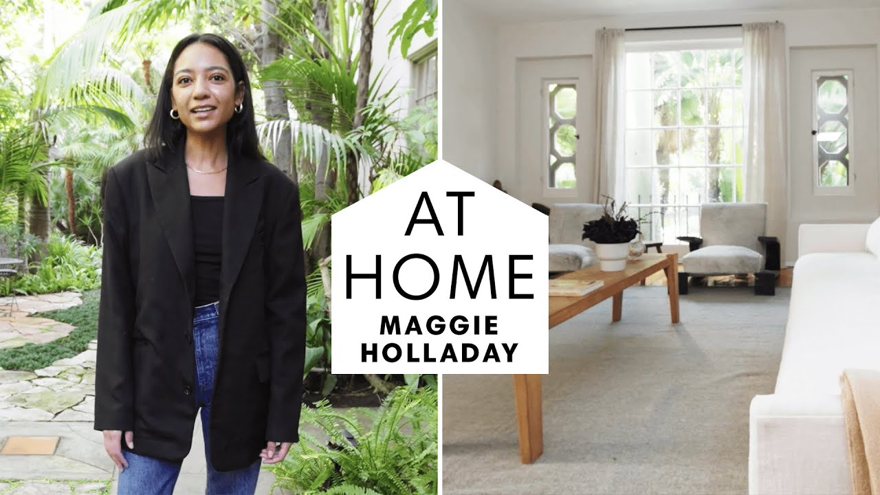 Tour Inside This Modern Minimalist Space | At Home with Maggie Holladay I Harper&rsquo;s BAZAAR