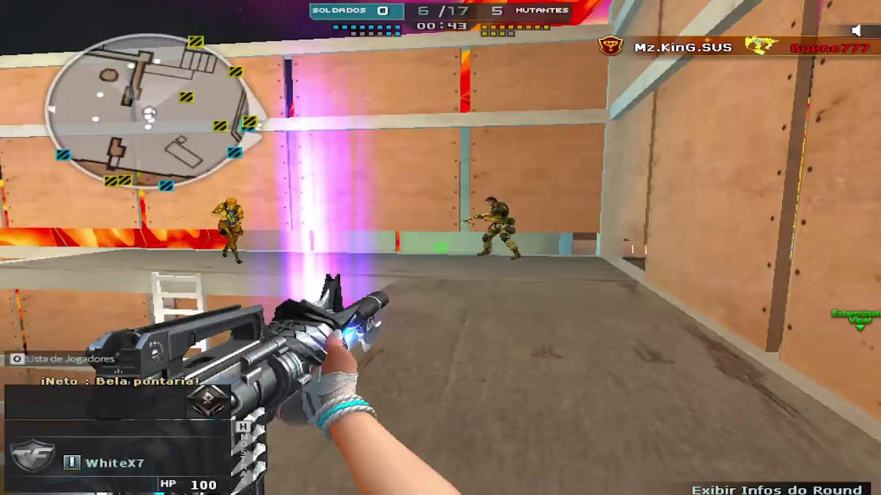 Nero ON! Crossfire Fuga MUTANTE! Hx MESTRE!