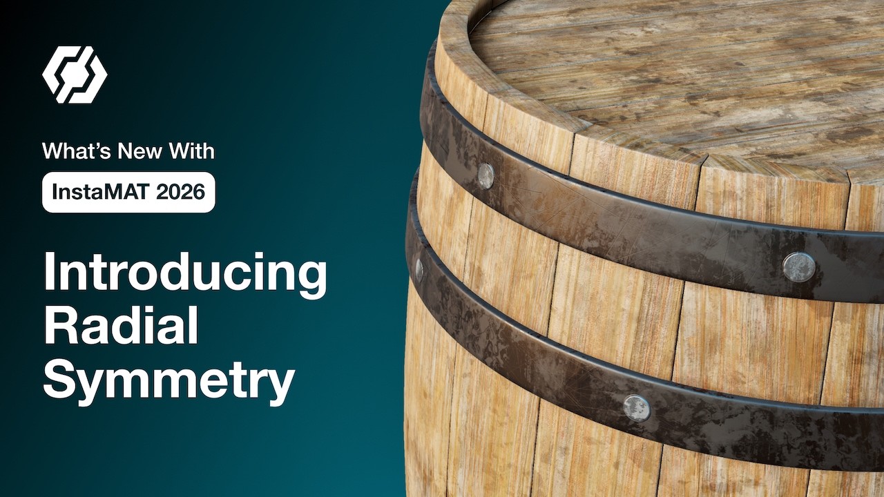Представляем радиальную симметрию в InstaMAT Studio.