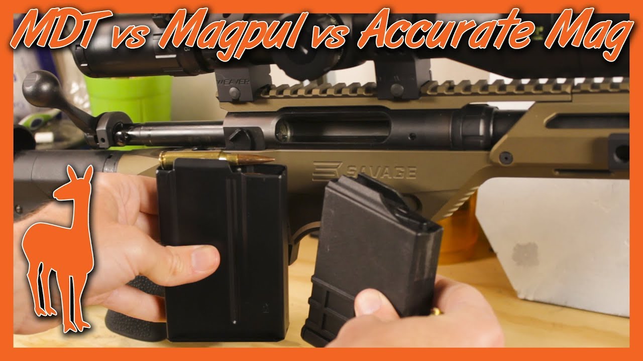 Accuracy International (AICS) Pattern Magazine Compatibility in the Savage Stealth Evolution
