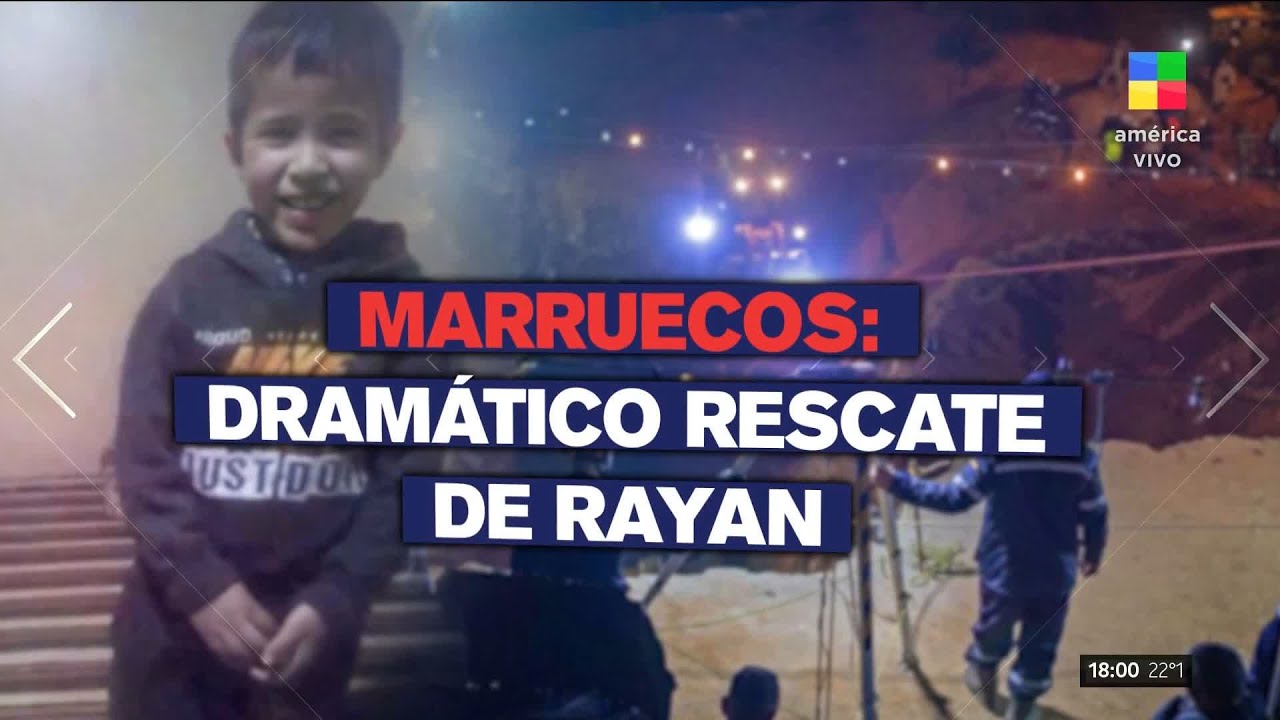 🚨 Dramático rescate de Rayan en Marruecos: había caído en un pozo el martes