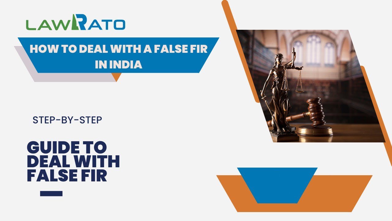 How to Deal With a False FIR India