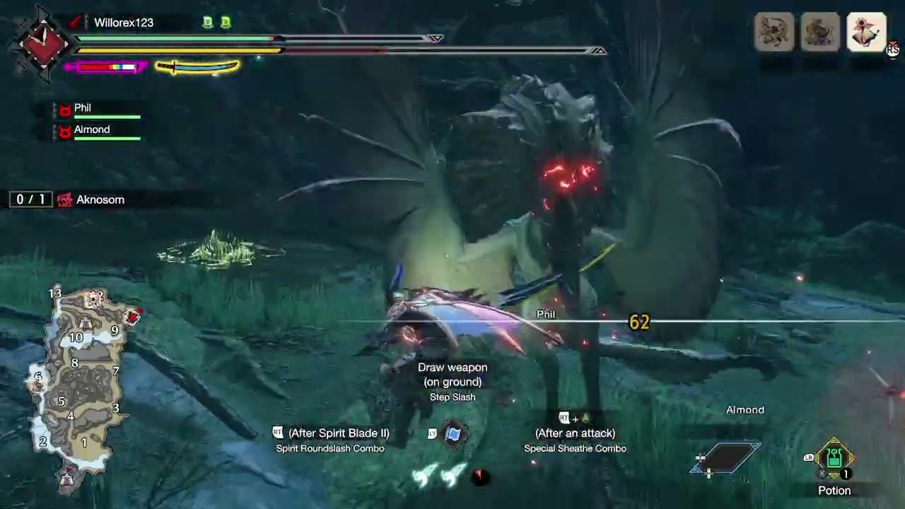Monster Hunter Rise: High Rank Aknosom Hunt
