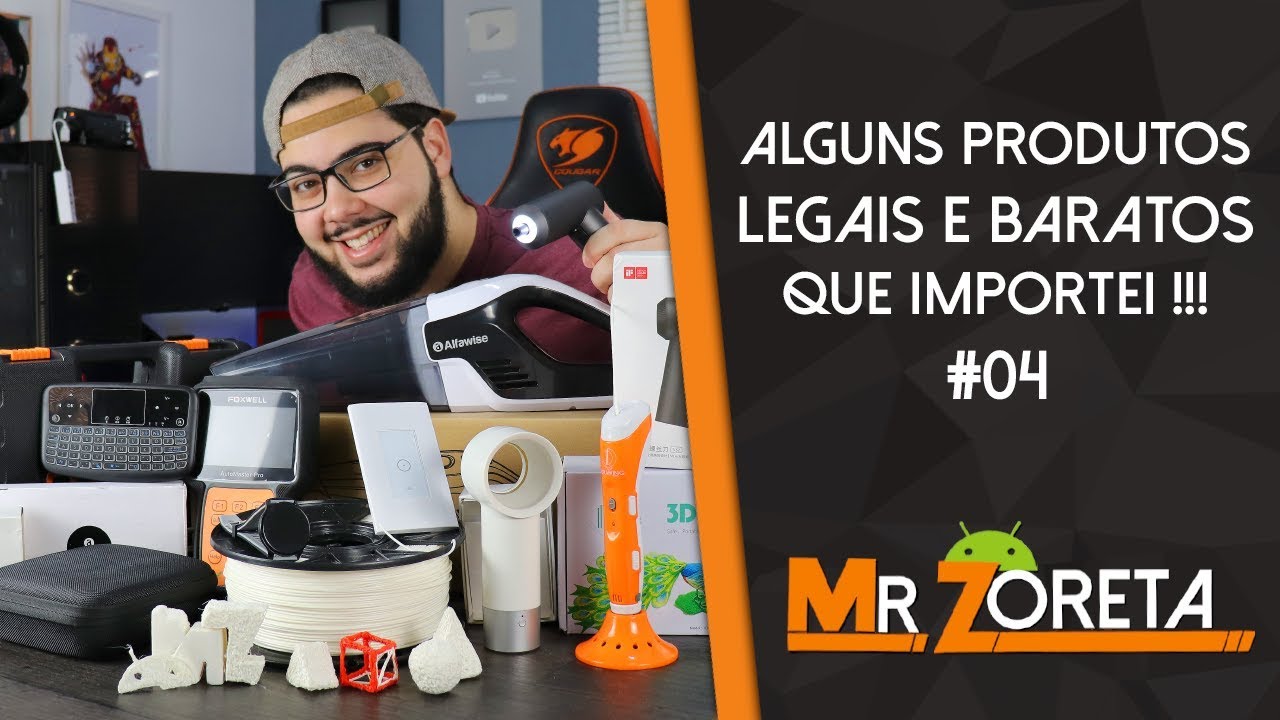 Produtos LEGAIS e BARATOS que importei e RECOMENDO #04
