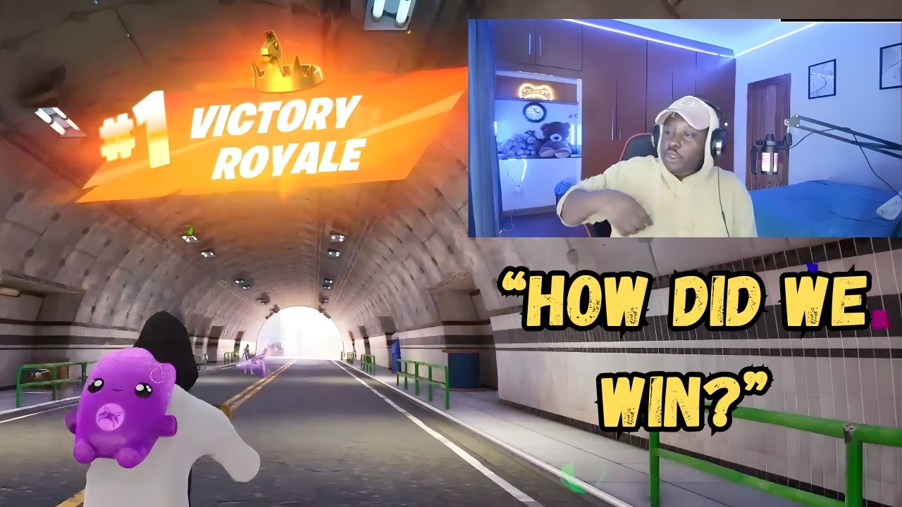 Самая «обычная» победа в Fortnite, которую вы когда-либо увидите.