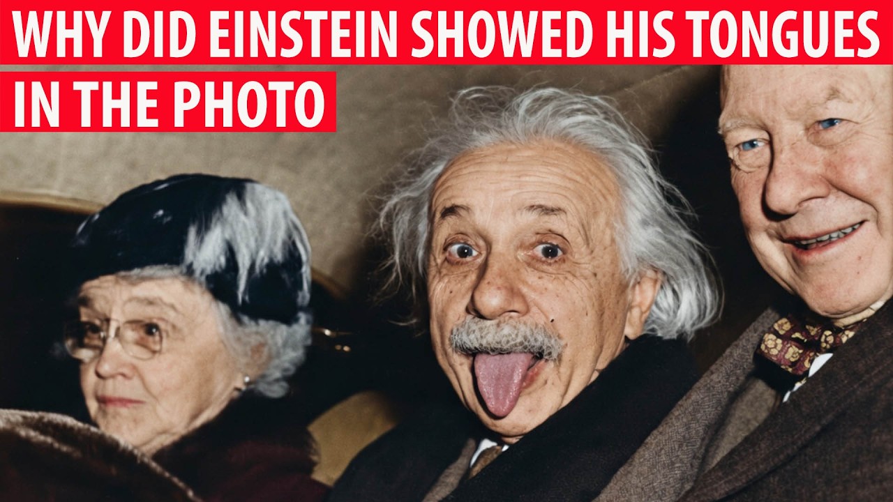 Почему Эйнштейн высунул язык на фотографии?