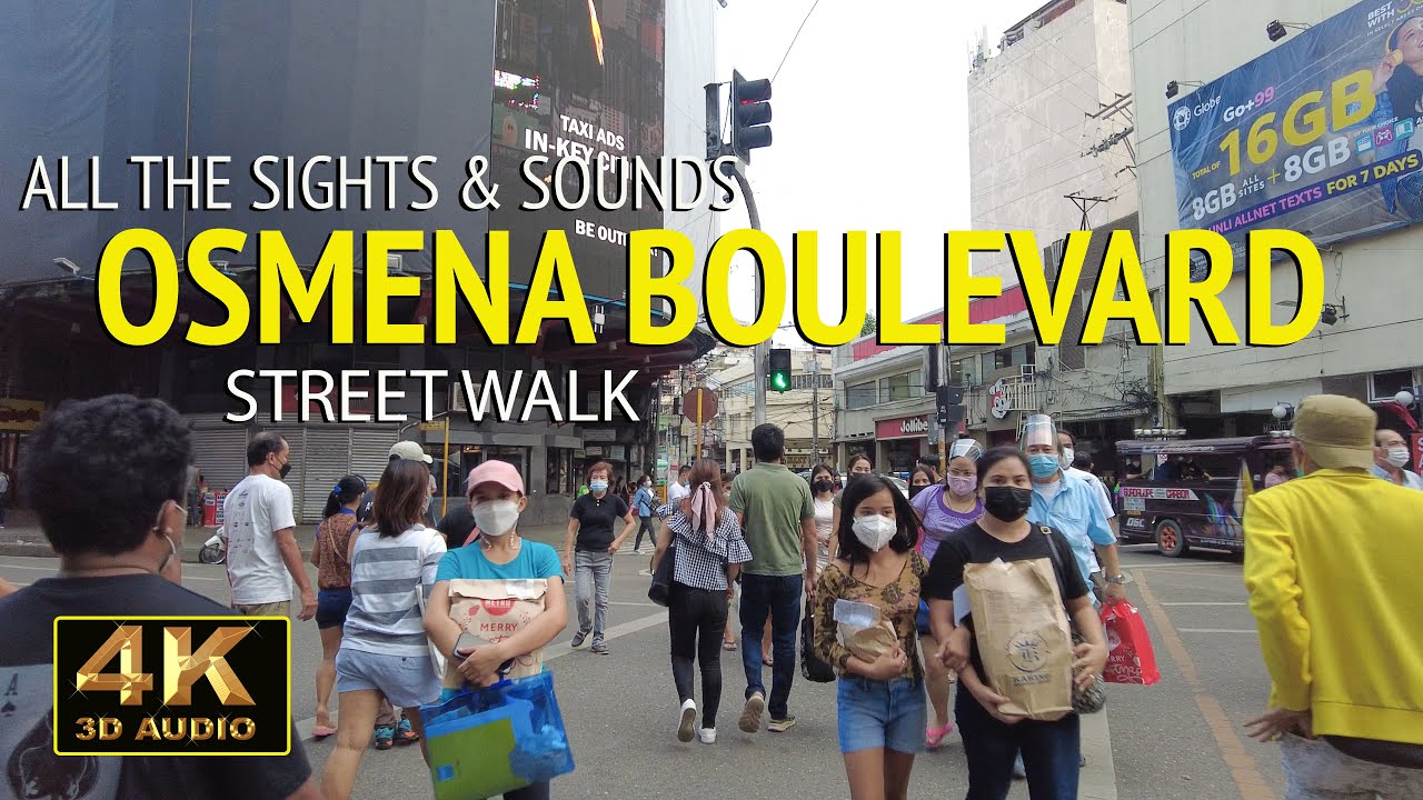 OSMENA BOULEVARD TO PLAZA INDEPENCIA STREET WALK