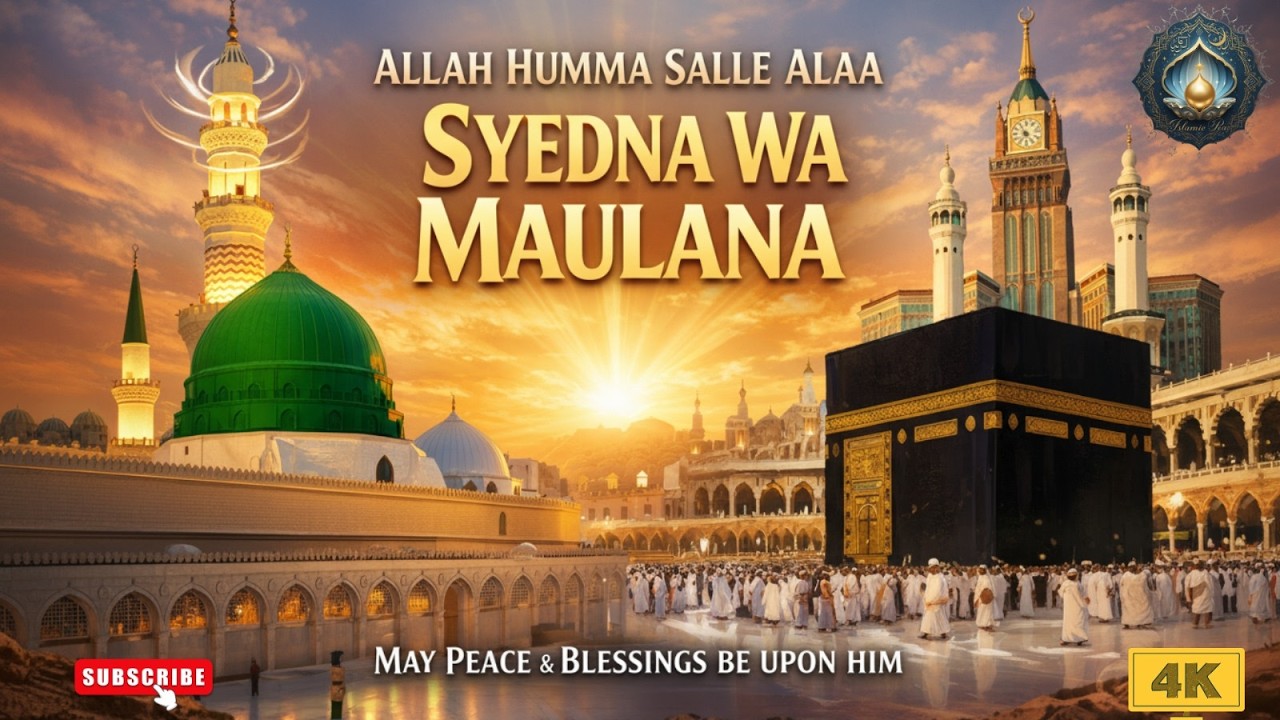Allahumma Salle Ala Syadena Wa Maulana  |  Madine Ka Noor – Islamic Naat 2026  |  Plz Subscribe