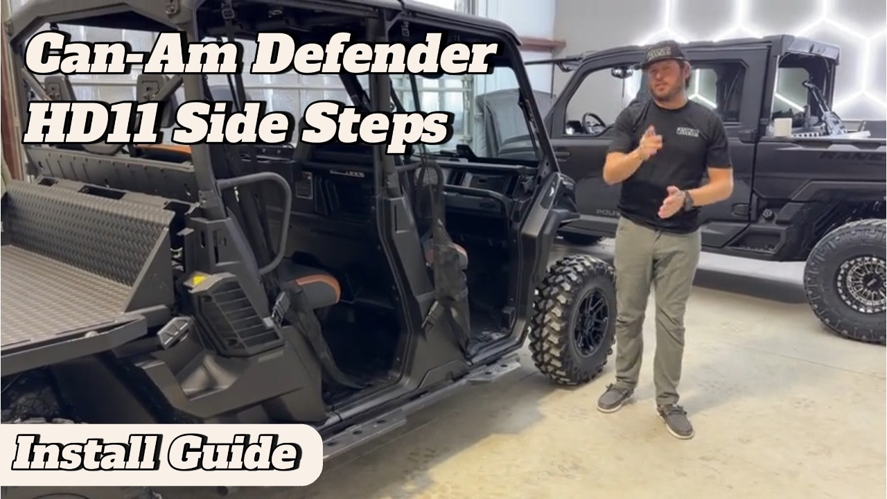 2026 Can-Am Defender HD11 Side Step Install Guide | Ranch Armor UTV