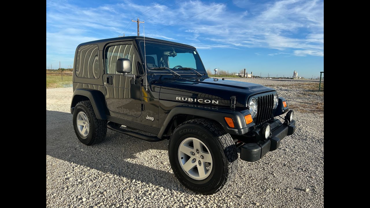 2004 Jeep Wrangler Rubicon (Clean)