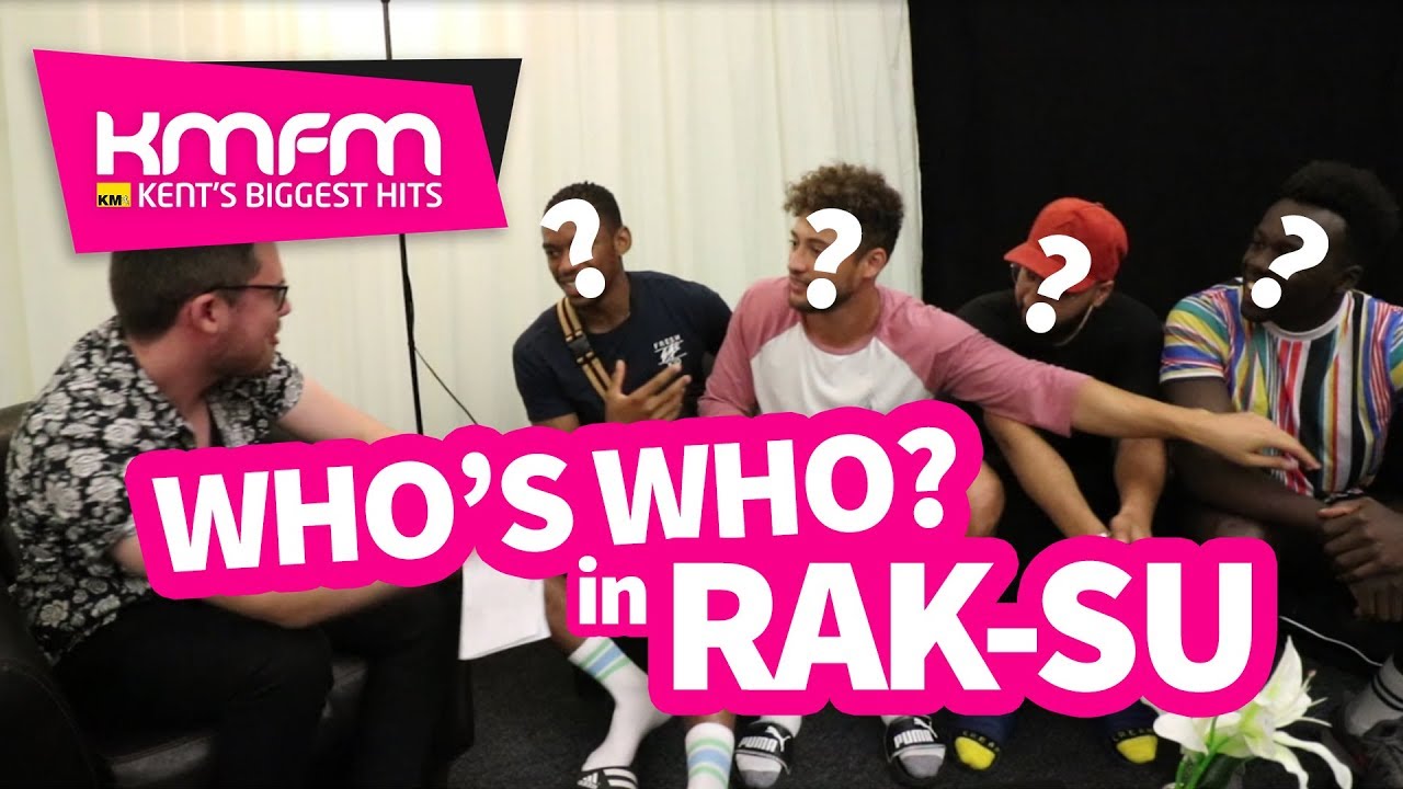 Who's Who With Rak-Su (Backstage at Little Mix, Maidstone)