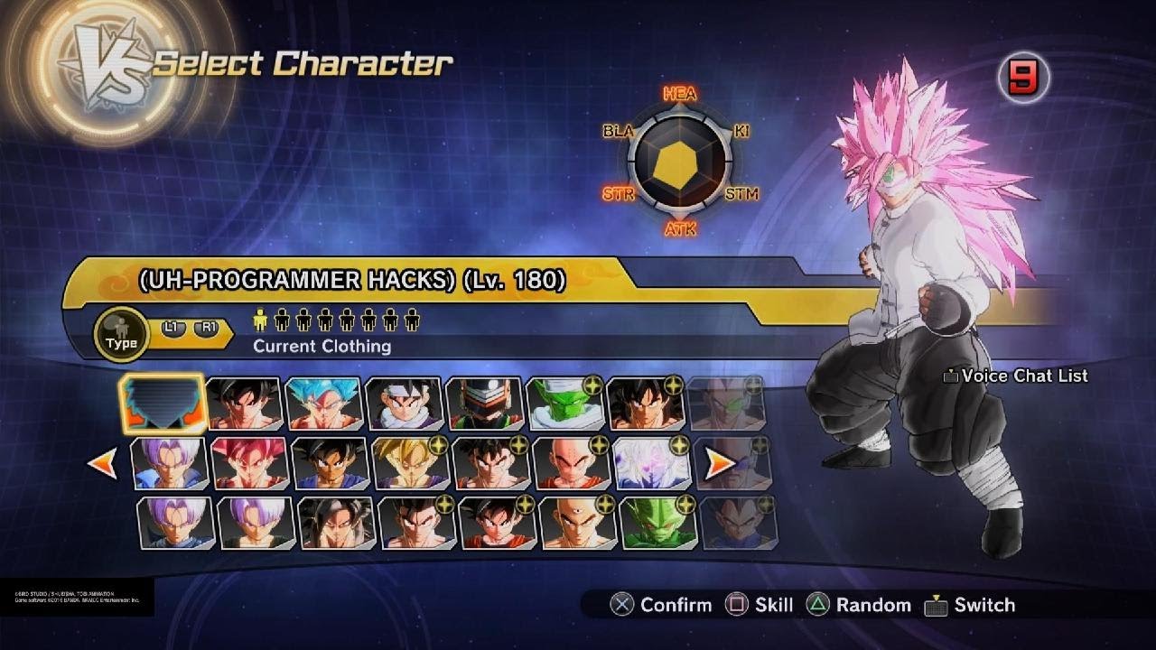 DRAGON BALL XENOVERSE 2 S-S-J-3 ROSE