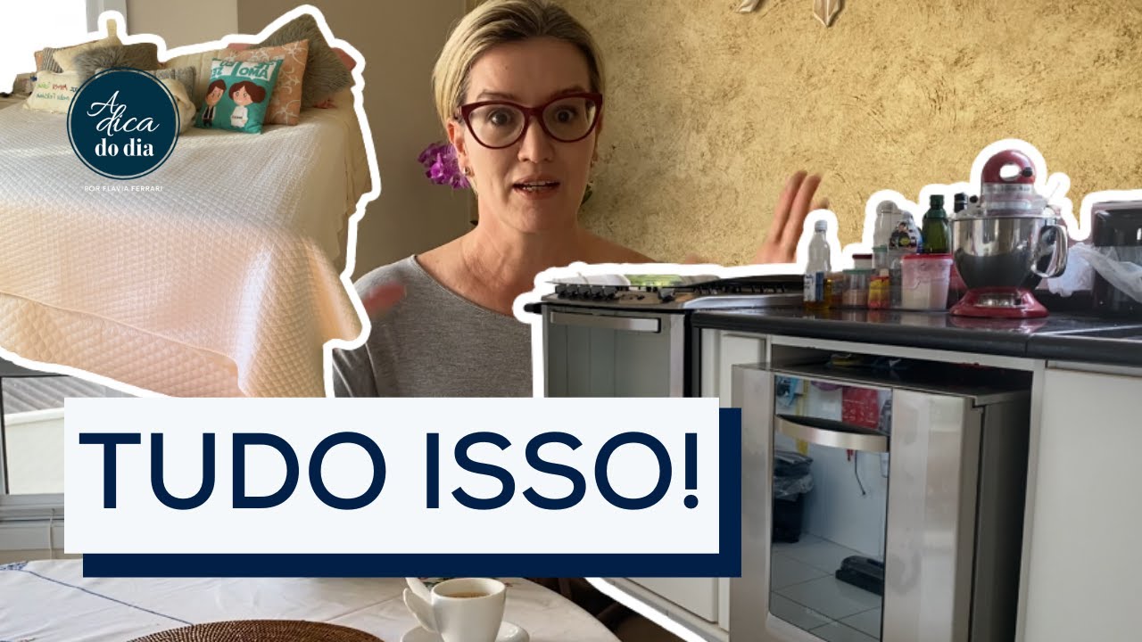 1 HORA POR DIA: MINHA ROTINA PARA LIMPAR E ORGANIZAR | FLÁVIA FERRARI