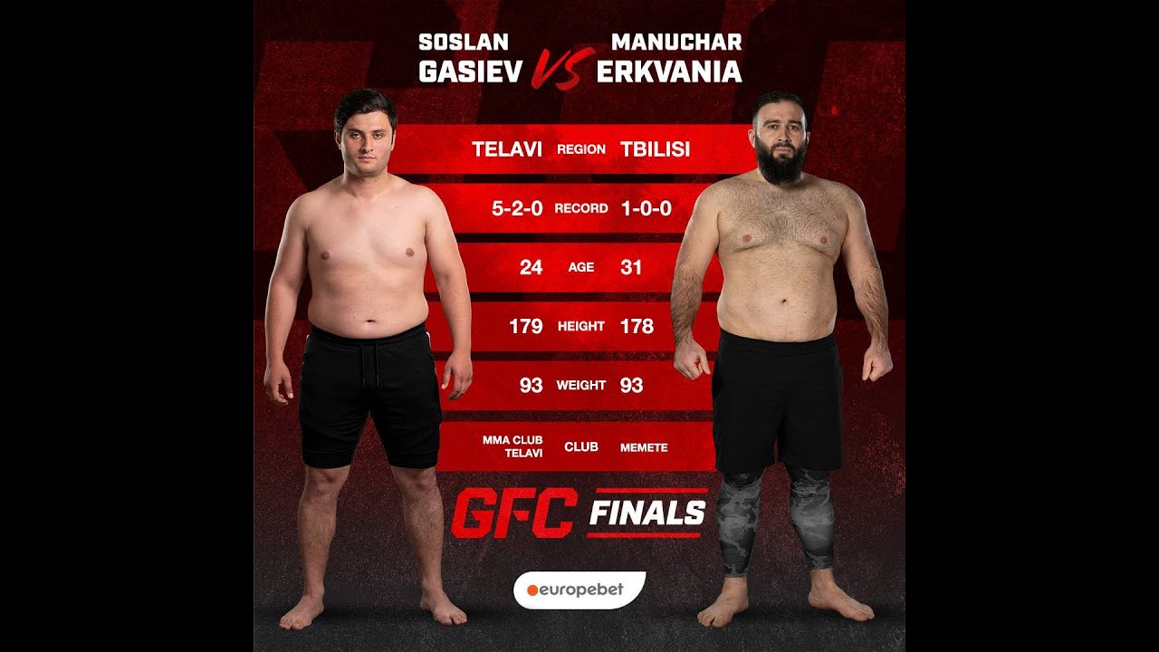 GFC 11 | Soslan Gasievi VS Manuchar Erkvania