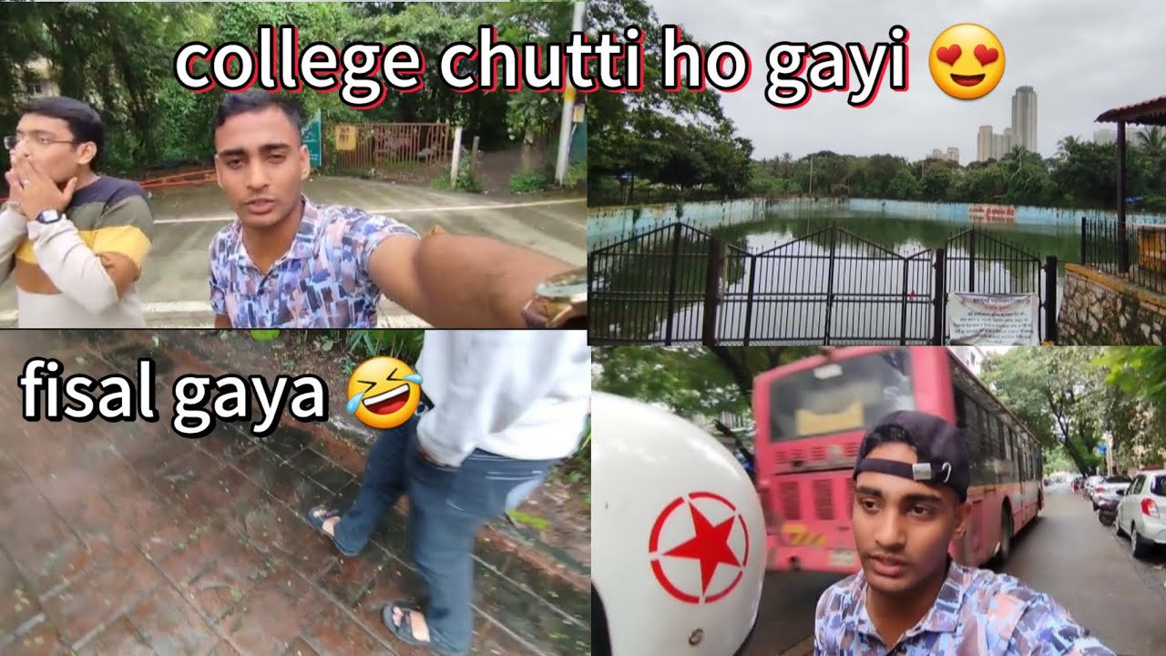 Heavy Rainfall In Mumbai 😍🌧 #shivamvlogs111 #rainfall #mumbai #monsoon #vlog #trending #viral #funny