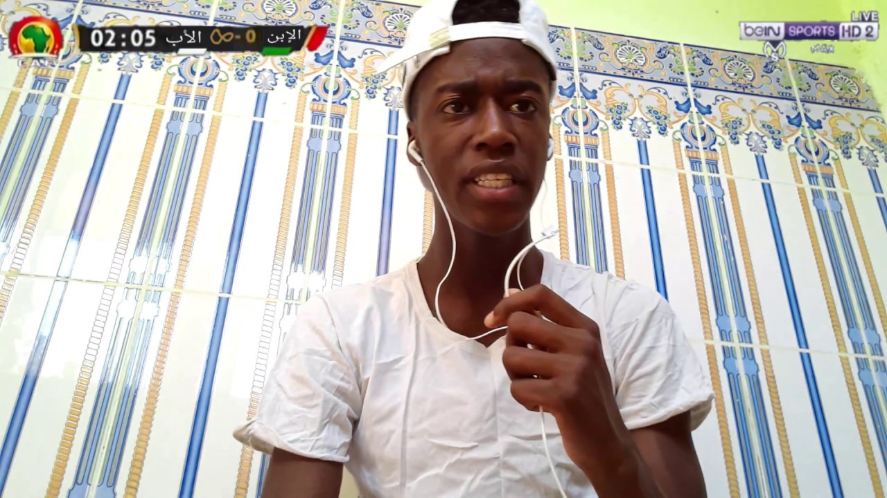 Kanzah Oussama || كي تكون تفرج الماتش و تتحمس كثر من لازم