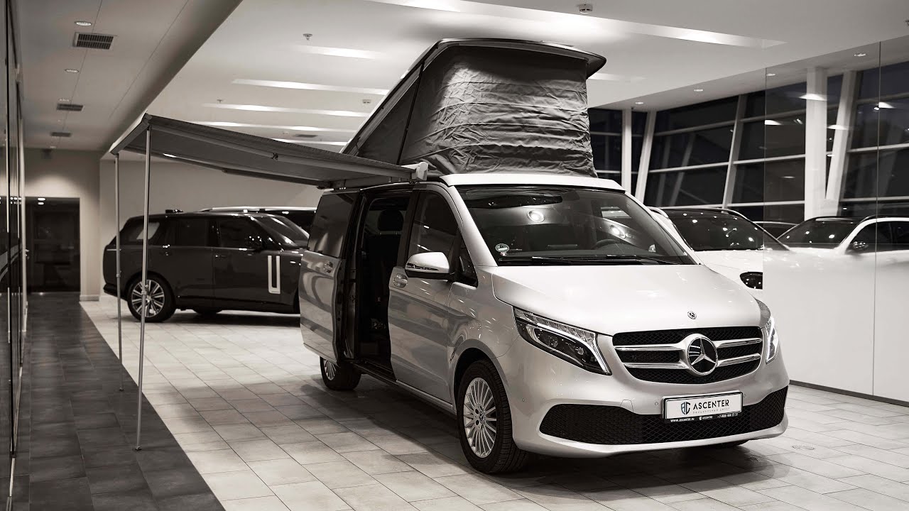 Live: обзор Комфортабельный кемпер Mercedes Benz Marco Polo / Black Pixel