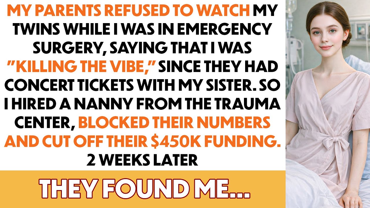 My Parents Refused To Care For My Twins During Surgery—Their Faces When My Uncle Spoke Priceless...