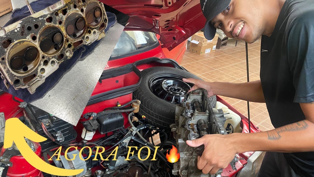 FIAT UNO 93 -   Desmontando o cabeçote (2/2)