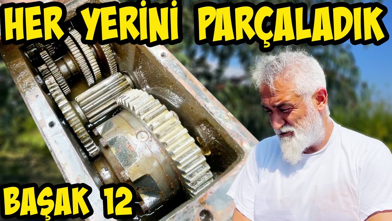 BAŞAK 12 traktör REVİZYON BAŞLADI. UMARIM SÖKTÜĞÜMÜZ YERİ GERİ TAKABİLİRİZ.