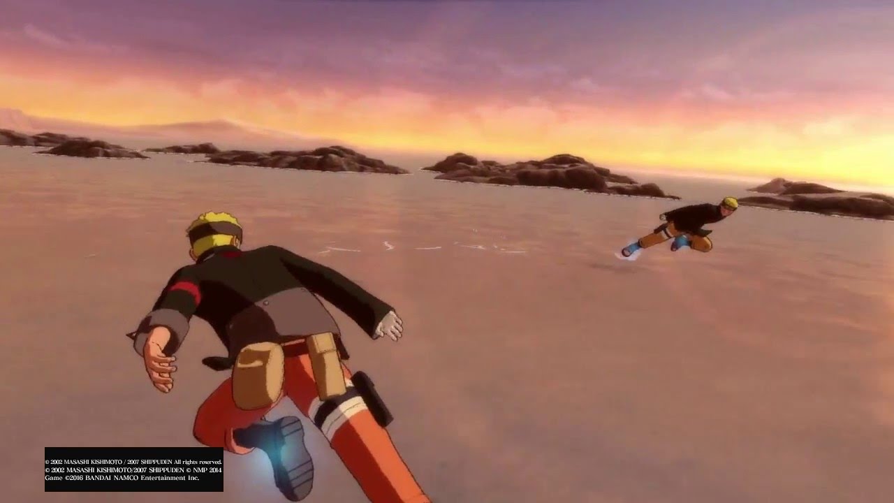 Naruto Storm 4 all characters at the beginning of a fight
