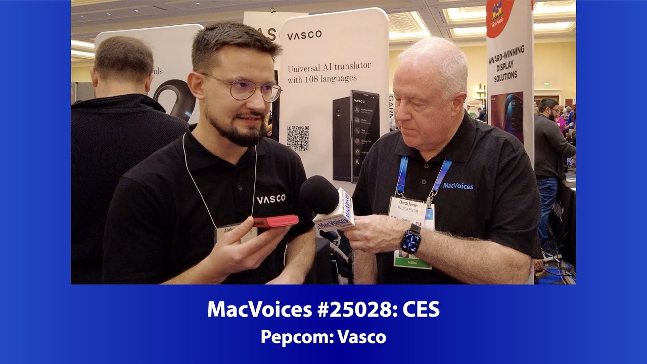 MacVoices #25028: CES Pepcom - Vasco