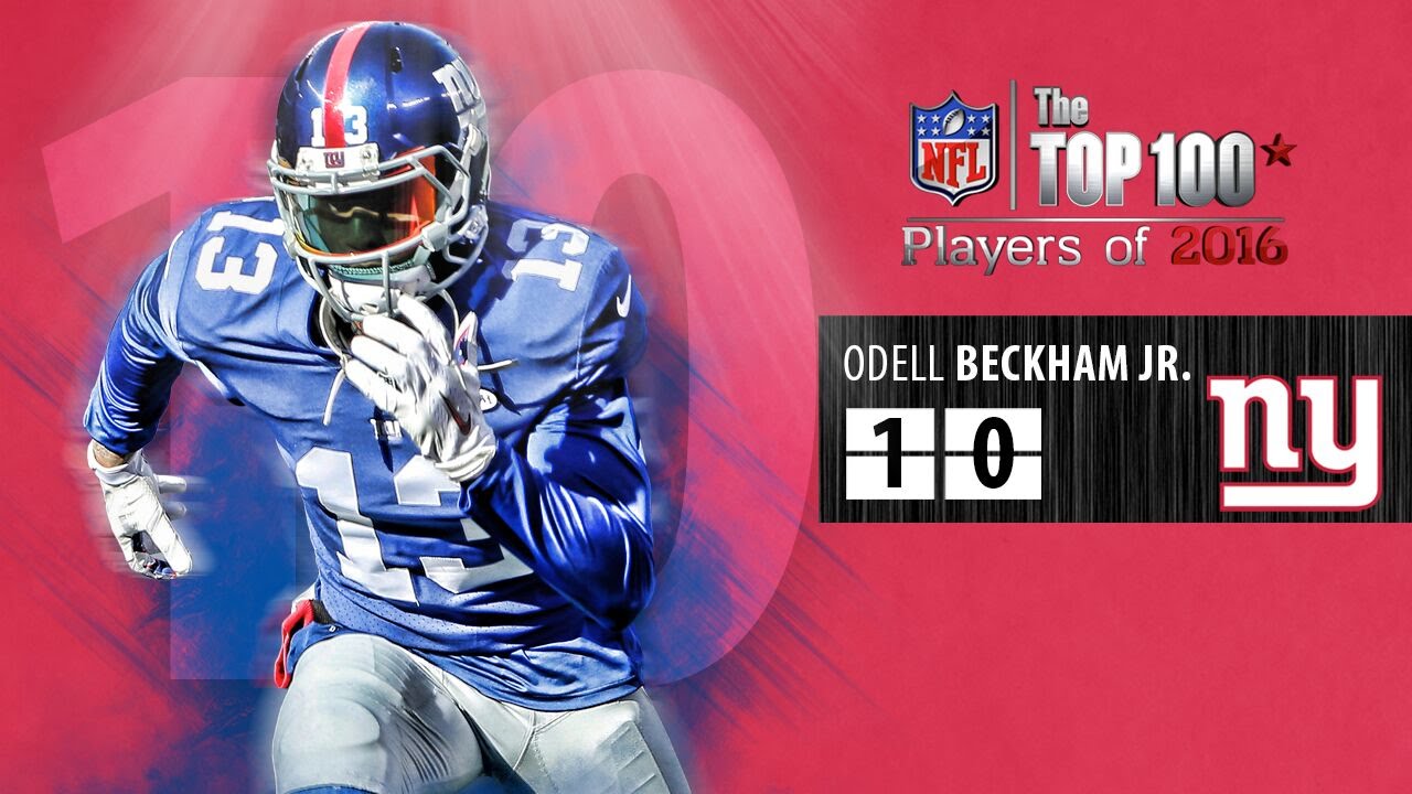 #10 Odell Beckham Jr. (WR, Giants) | Top NFL Players of 2016