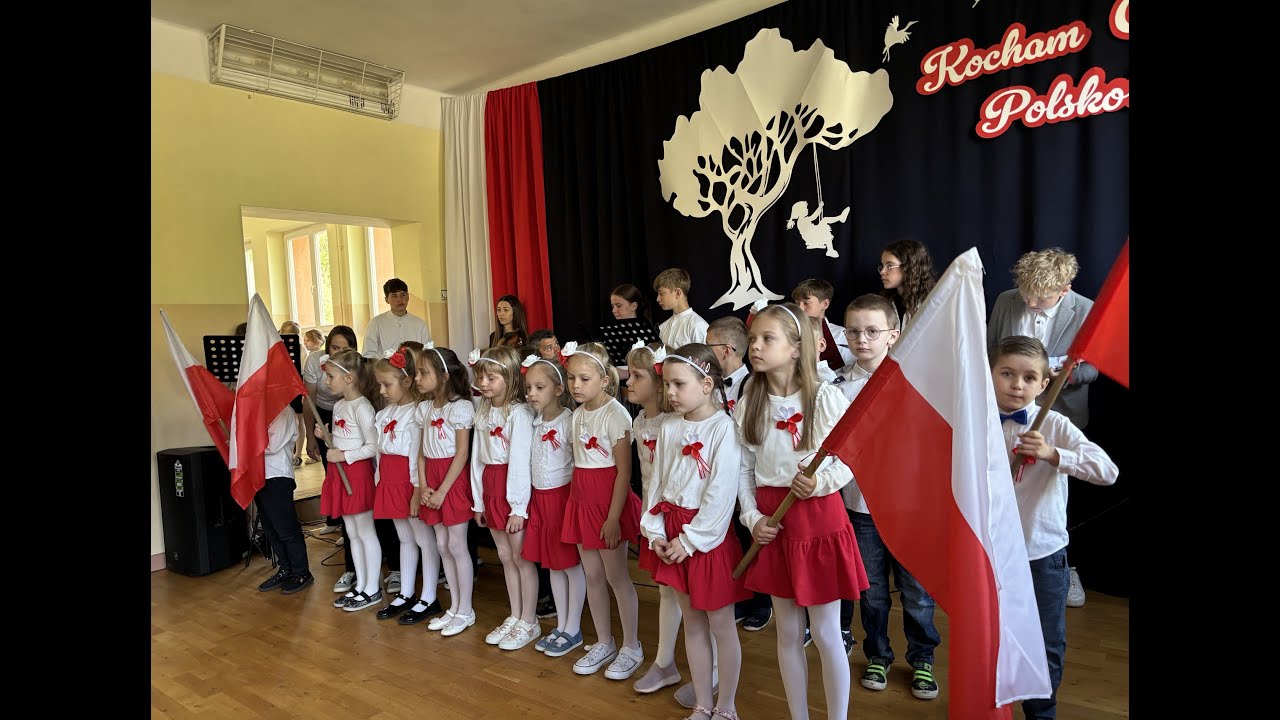 Święto Konstytucji 3 - go Maja w Zespole Szkolno - Przedszkolnym w Jodłowniku