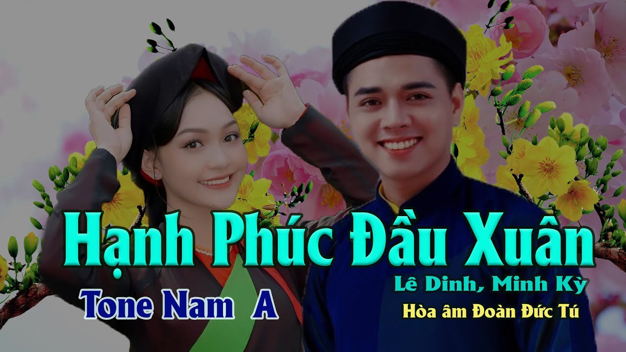 karaoke, Hạnh Phúc Đầu Xuân [Tone Nam] Lê Dinh, Minh Kỳ, hòa âm Đoàn Đức Tú.