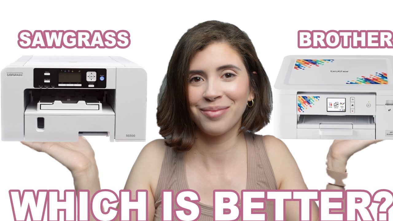 Comparing the sawgrass sg500 and the brother sp1 sublimation printer